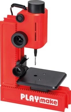 PLAYmake 4 In 1 Houtbewerkingsmachine Houtdraaibank -Beste Speelgoed Winkel 801200 playmake kolomboor speelactief 2