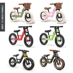 BERG BIKY Trial Groen Loopfiets 12 Inch Handrem -Beste Speelgoed Winkel Berg biky loopfiets family