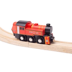 BigJigs BJT493 Houten Locomotief Ivatt Houten Trein -Beste Speelgoed Winkel BigJigs BJT493 locomotief Ivatt 7