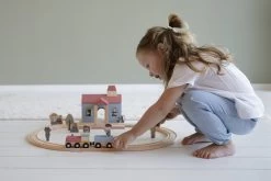 Little Dutch Railway Treinstation -Beste Speelgoed Winkel LD4489 little dutch railway treinstation 2