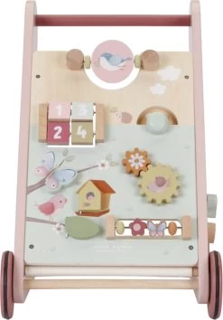 Little Dutch LD7106 Activiteiten Loopwagen Flowers & Butterflies -Beste Speelgoed Winkel LD7106 little dutch activiteiten loopwagen flowersbutterflies 3