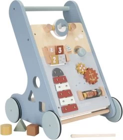 Little Dutch LD7107 Activiteiten Loopwagen Sailors Bay -Beste Speelgoed Winkel LD7107 little dutch activiteiten loopwagen sailors bay 4