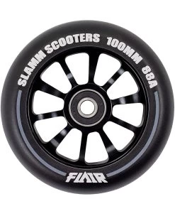 Stuntstep Wiel Aluminium 100mm Slamm Flair 2.0 Met Abec 9 Lagers In Color Zwart 16 Stuntstep Wiel Aluminium 100mm Slamm Flair 2.0 Met Abec 9 Lagers In Color Zwart -Beste Speelgoed Winkel SL580 2 Slamm 100mm Flair 2.0 Alloy Core Wheel Black 2 speelactief.nl