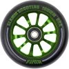 Stuntstep Wiel Aluminium 100mm Slamm Flair 2.0 Met Abec 9 Lagers In Color Zwart -Beste Speelgoed Winkel SL580 2 Slamm 100mm Flair 2.0 Alloy Core Wheel Green speelactief.nl