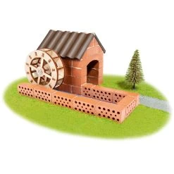 Teifoc Bouwdoos T4030 Watermolen -Beste Speelgoed Winkel Teifoc bouwdoos metselset T4030 watermolen 1