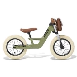 BERG BIKY Retro Green Loopfiets 12 ” Inch Luchtbanden -Beste Speelgoed Winkel bergtoys biky retro green 12 inch loopfiets speelactief.nl berg 2