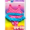 Bikini + Badslippers Pop Mt. 28 – 35 Cm. -Beste Speelgoed Winkel bikini badslipprs pop heless 187