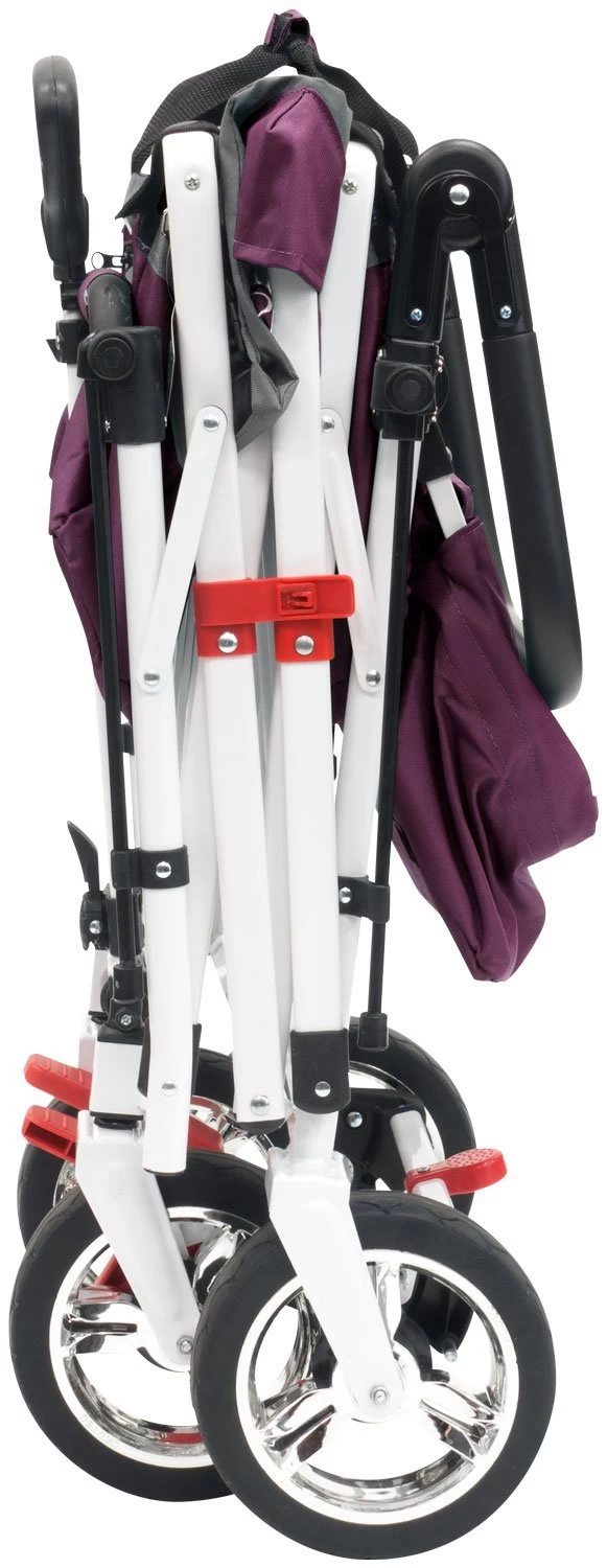 Active Outdoor Bolderkar Paars Met Zonnedak En Extra Bagagetas. Showmodel 11 Active Outdoor Bolderkar Paars Met Zonnedak En Extra Bagagetas. Showmodel - Afbeelding 9