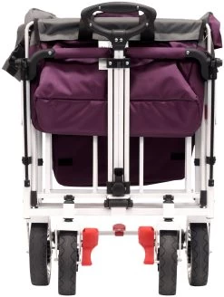 Active Outdoor Bolderkar Paars Met Zonnedak En Extra Bagagetas. Showmodel 24 Active Outdoor Bolderkar Paars Met Zonnedak En Extra Bagagetas. Showmodel -Beste Speelgoed Winkel bolderkar active outdoor opvouwen 2 1