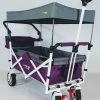 Active Outdoor Bolderkar Paars Met Zonnedak En Extra Bagagetas. Showmodel -Beste Speelgoed Winkel bolderwagen active outdoor wagon paars