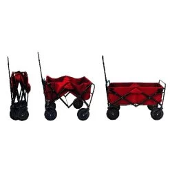 Mac Sports Bolderwagen Opvouwbaar Bolderkar -Beste Speelgoed Winkel bolderwagen opvouwbaar rood vdm 0737005