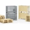 Bruder 2415 Logistieke Set Kisten En Pallets -Beste Speelgoed Winkel bruder 02415 pallets kratten scaled 1