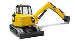 Bruder 2456 CAT Mini-Rupskraan Caterpillar -Beste Speelgoed Winkel bruder 02456 cat mini rupskraan