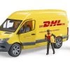 Bruder 2671 MB Sprinter DHL Met Chauffeur -Beste Speelgoed Winkel bruder 2671 MB sprinter DHL met Chauffeur
