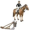 Bruder 62505 Amazone Te Paard B-World + Accessoires -Beste Speelgoed Winkel bruder 62505 paard met berijder amazone bworld