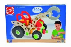 Eichhorn/Heros Constructor 200-delig Houten Constructie-speelgoed -Beste Speelgoed Winkel constructor 200 delig heros 39043