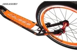 Volwassen Step CRUSSIS URBAN 4.3 BLACK/ORANGE 26/20 -Beste Speelgoed Winkel crussis urban 43 black orange 26 20 volwassenstep speelactief.nl 3