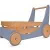 Kinderfeets Cargo Walker Duwkar En Speelgoedkist In 1. -Beste Speelgoed Winkel duwkar kinderfeets cargo walker blauw