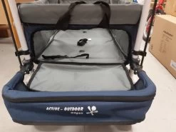 Active Outdoor Bolderkar Blauw Incl. Zonnedak, Extra Bagagetas En Extension. -Beste Speelgoed Winkel extension1 scaled 1