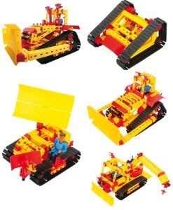 Fischertechnik Advanced – XL Bulldozer – 505280 -Beste Speelgoed Winkel fischertechnik advanced 505280 bulldozer xxl 4