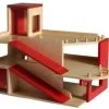 Houten Garage Met Lift Met 2 Verdiepingen VanDijkToys -Beste Speelgoed Winkel garage met lift van dijktoys 290