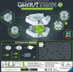 Gravitrax PRO Extension Splitter Knikkerbaan Ravensburger -Beste Speelgoed Winkel gravitrax knikkerbaan extension mixer speelactief.nl 2 1 1