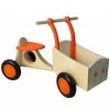 Houten Bakfiets Oranje Loopfiets VanDijkToys 2 Houten Bakfiets Oranje Loopfiets VanDijkToys -Beste Speelgoed Winkel houten bakfiets oranje van dijktoys