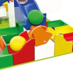 Hubelino Knikkerbaan Uitbreidingset Wissel 43-delig 11 Hubelino Knikkerbaan Uitbreidingset Wissel 43-delig -Beste Speelgoed Winkel hubelino 420497 uitbreiding wissel knikkerbaan 4