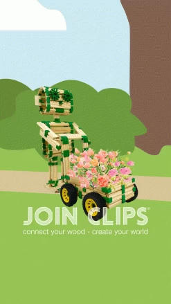 Kapla Join Clips Basic Set Mini Edition JC5610 9 Kapla Join Clips Basic Set Mini Edition JC5610 -Beste Speelgoed Winkel join clips 1666098702009 moeder met bloemenkar