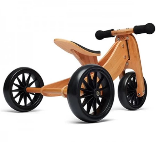 Tiny Tot Bamboo Loopfiets 2-in-1 Kinderfeets 3 Tiny Tot Bamboo Loopfiets 2-in-1 Kinderfeets