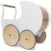 Poppenwagen – Duwkar Kinderfeets Pram -Beste Speelgoed Winkel kinderfeets poppenwagen wit 1