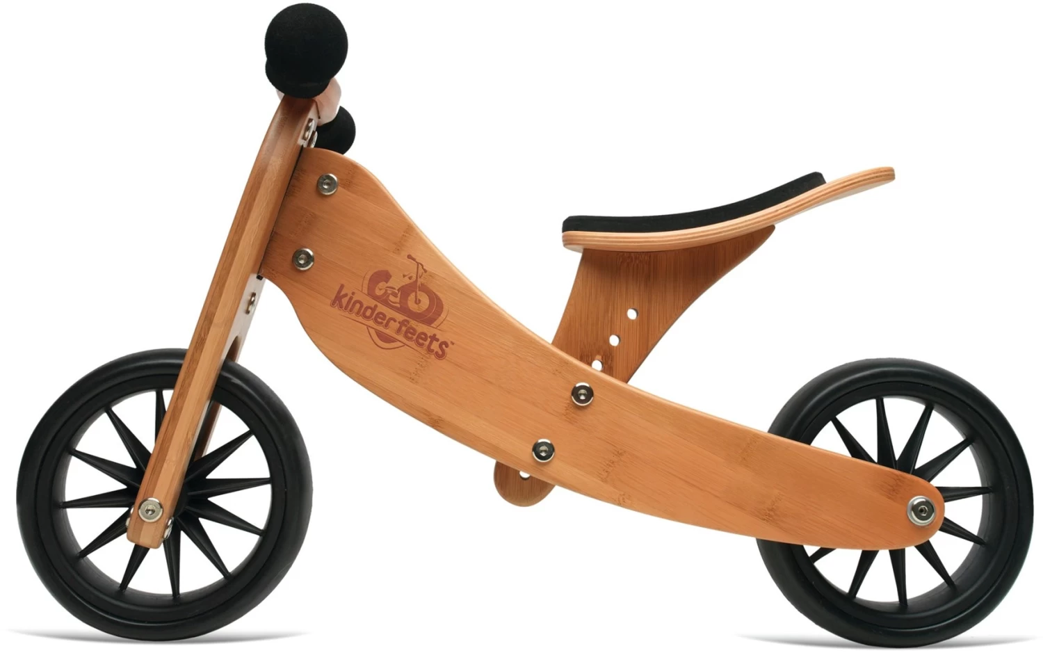 Tiny Tot Bamboo Loopfiets 2-in-1 Kinderfeets 4 Tiny Tot Bamboo Loopfiets 2-in-1 Kinderfeets - Afbeelding 2