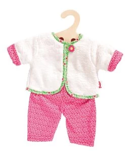 Kledingset Flower Mt. 28 – 35 Cm. -Beste Speelgoed Winkel kledingset pop heless 1625 2625 1