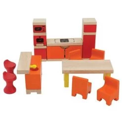 Meubelset Leefkeuken -Beste Speelgoed Winkel leefkeuken poppenhuis pintoy 12554 1