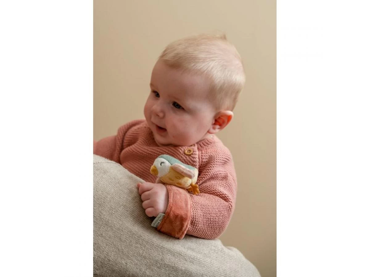 Little Dutch LD8724 Polsrammelaar Flowers & Butterflies 4 Little Dutch LD8724 Polsrammelaar Flowers & Butterflies - Afbeelding 2