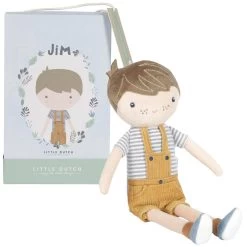 Little Dutch LD4524 Knuffelpop Jim 35cm