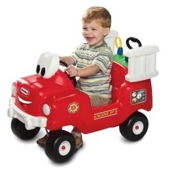 Little Tikes Cozy Coupe Truck Brandweer Loopauto -Beste Speelgoed Winkel loopauto little tikes brandweer auto 2