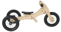 Trybike Brown – Houten 4-in-1 Loopfiets