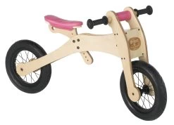 Trybike Pink – Houten 4-in-1 Loopfiets -Beste Speelgoed Winkel loopfiets 4 in 1 trybike pink 3 scaled 1