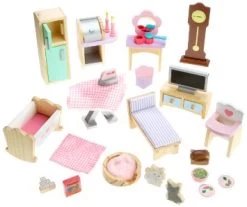 Meubelset (aanvullend) Kidkraft Barbiehuis -Beste Speelgoed Winkel meubelset barbiehuis kidkraft 65238 1