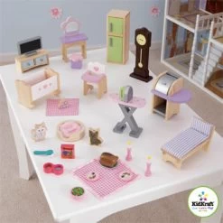 Meubelset (aanvullend) Kidkraft Barbiehuis -Beste Speelgoed Winkel meubelset barbiehuis kidkraft 65238 5