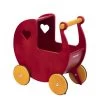 Moover Poppenwagen Hout Rood -Beste Speelgoed Winkel moover poppenwagen houten poppenwagen rood houten speelgoed