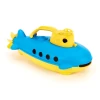 Green Toys Green-Toys Onderzeeer Blauw Met Geel Handvat -Beste Speelgoed Winkel onderzeeer geel handvat green toys