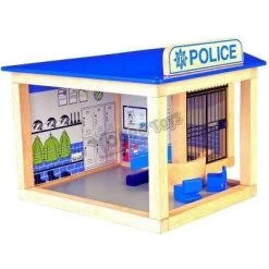Pintoy Houten Politiebureau -Beste Speelgoed Winkel politie bureau pintoy 10584 1 1