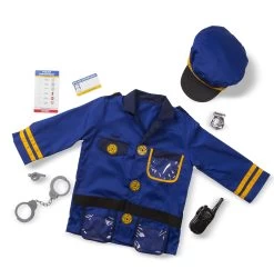 Melissa & Doug Politiepak Verkleedkleren Politie Melissa&Doug -Beste Speelgoed Winkel politiepak melissa doug verkleedset politie agent speelactief.nl 1