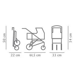 3-wielige Poppenbuggy Gotz Happy Flower 7 3-wielige Poppenbuggy Gotz Happy Flower -Beste Speelgoed Winkel poppenbuggy happy flower gorz 3402380 1