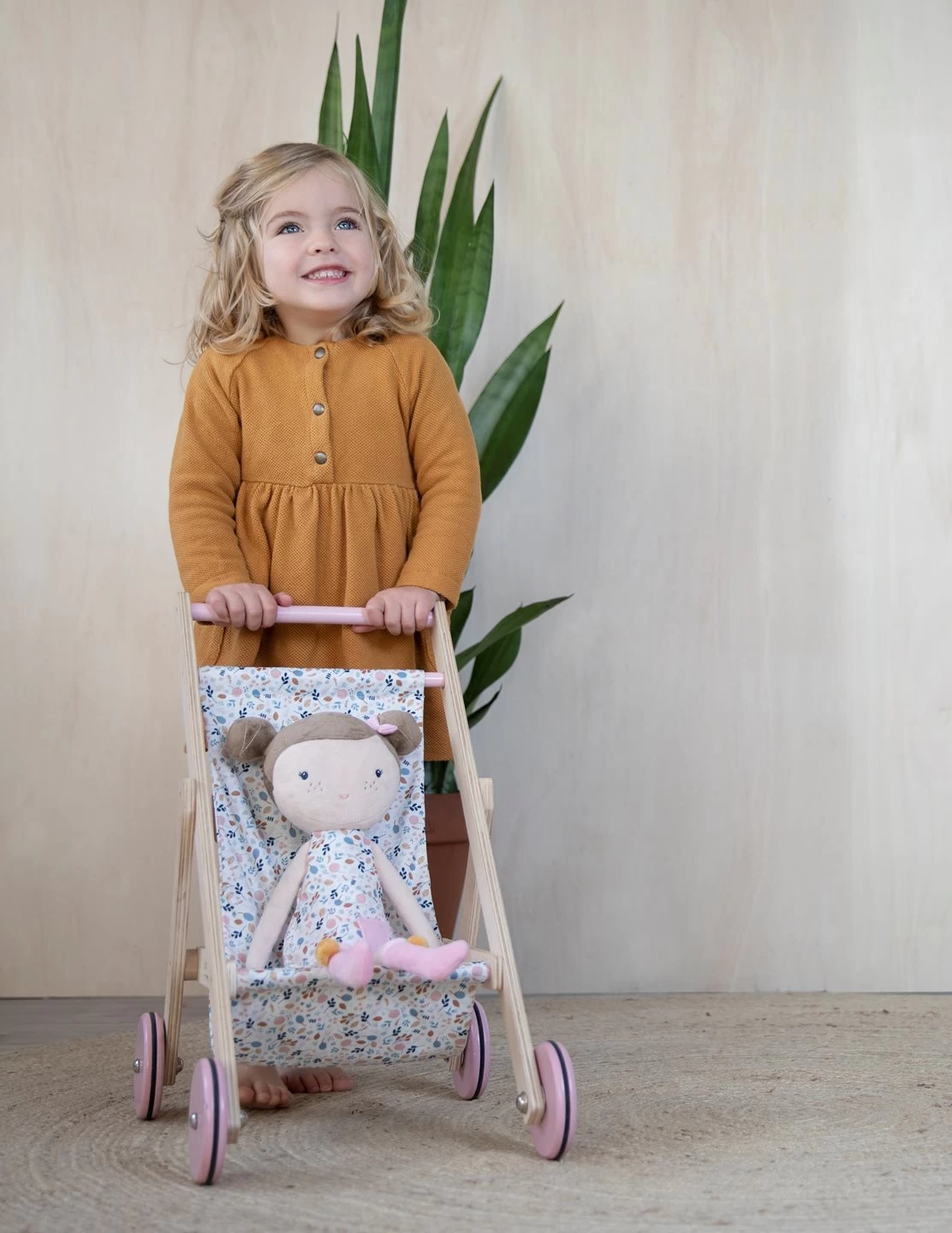 Little Dutch Poppenbuggy Spring Flowers 6 Little Dutch Poppenbuggy Spring Flowers - Afbeelding 4