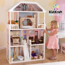 Poppenhuis / Barbiehuis Savannah -Beste Speelgoed Winkel poppenhuis barbiehuis kidkraft 65023 savannah 6