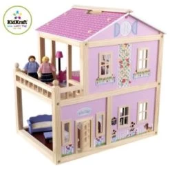 Poppenhuis Country Lane -Beste Speelgoed Winkel poppenhuis country lane kidkraft 65186 1 1