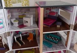 Poppenhuis Modern Deluxe Herenhuis -Beste Speelgoed Winkel poppenhuis kidkraft 65883 modern deluxe herenhuis 5